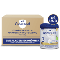 Aptanutri Profutura 3 800g - 1-3 anos - 4 Unidades