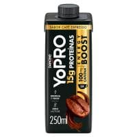 YoPRO Energy Boost UHT Café Expresso 15g de Proteínas 250ml